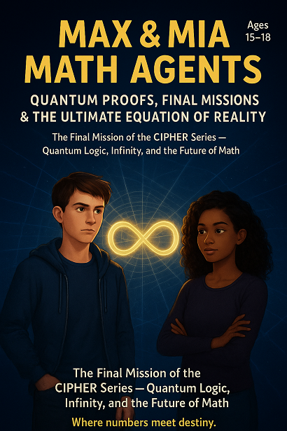math agents max and mia for kids ages 15-18 years. quantum proofs