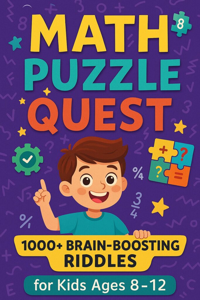 Math Puzzle Quest Math-Puzzle-Quest for kids ages 8-12 years