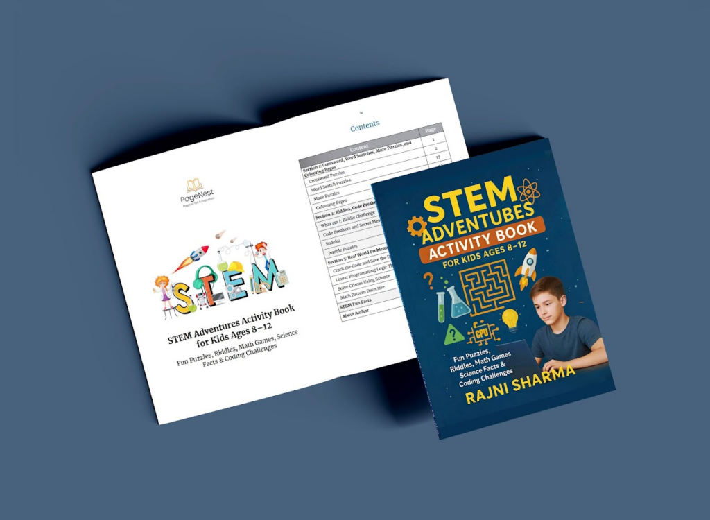 STEM Adventure Activity Book for Kids Ages 8–12 Years