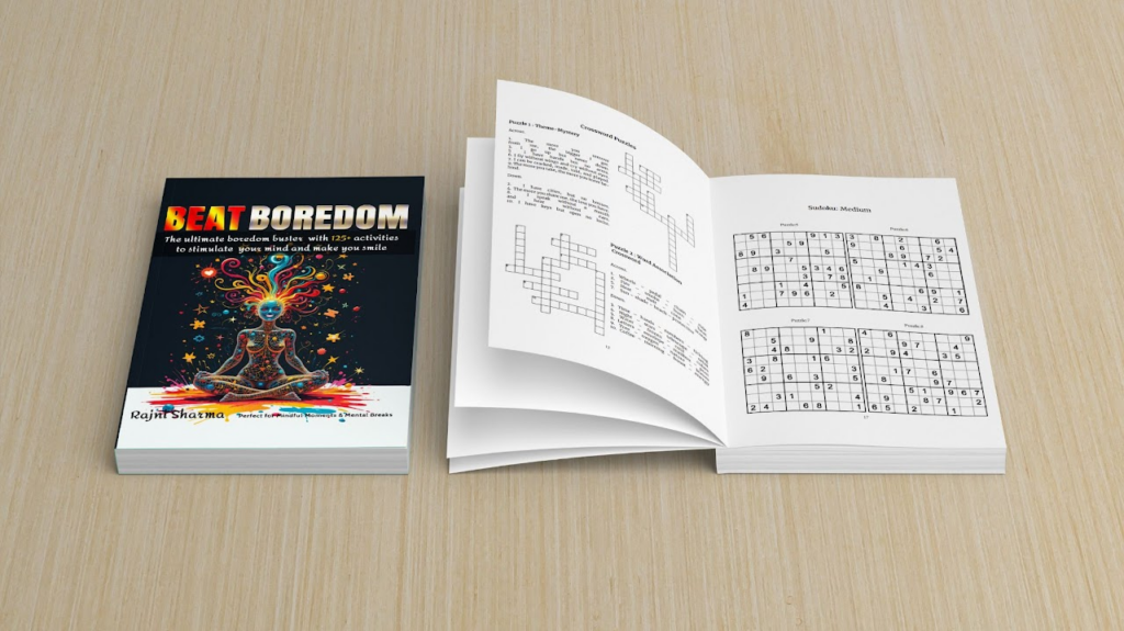 Beat Boredom: Activity Book for Adults