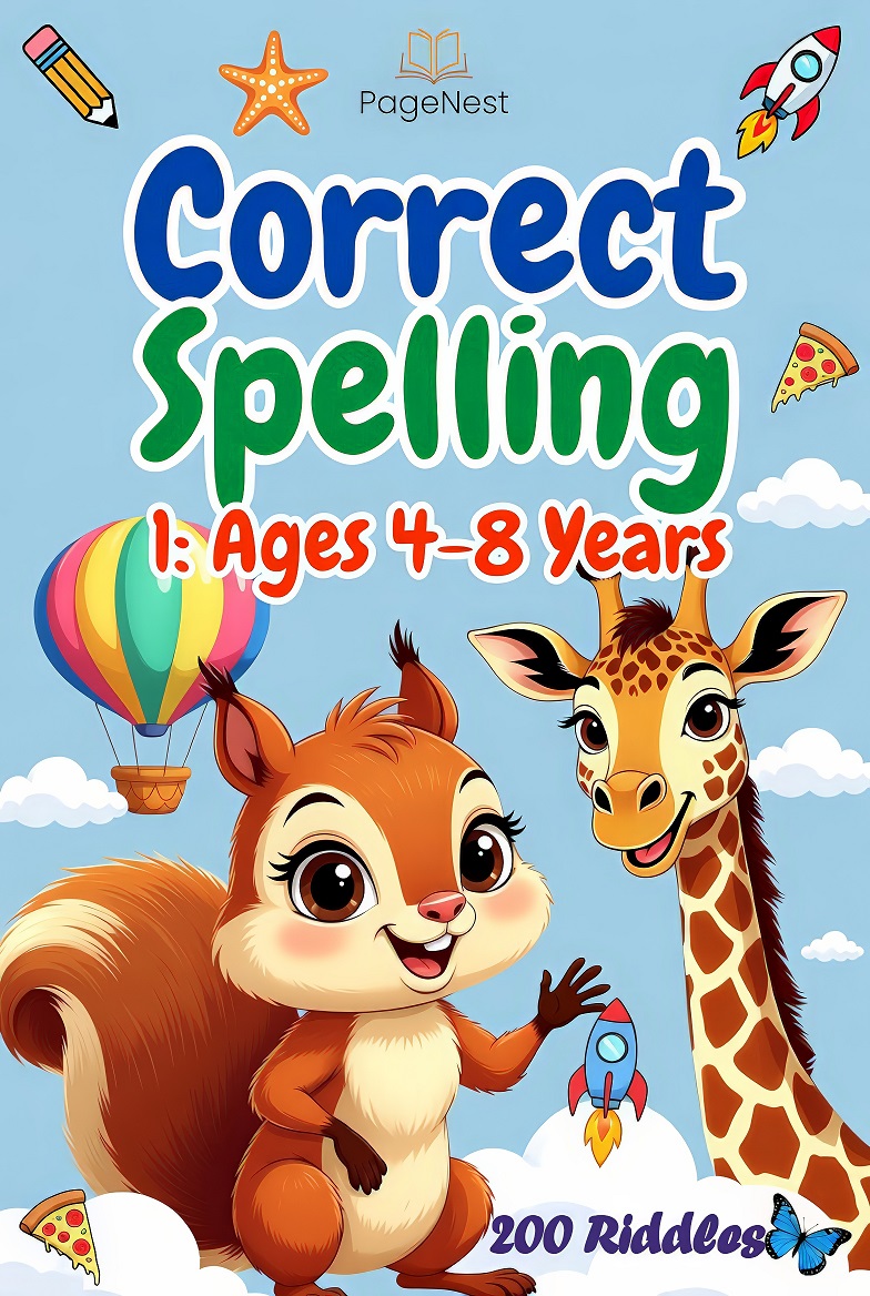 Correct Spelling Worksheets for Kids (Ages 4–8)