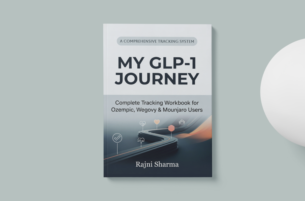 MY GLP-1 JOURNEY: Complete Tracking Workbook for Ozempic, Wegovy & Mounjaro Users