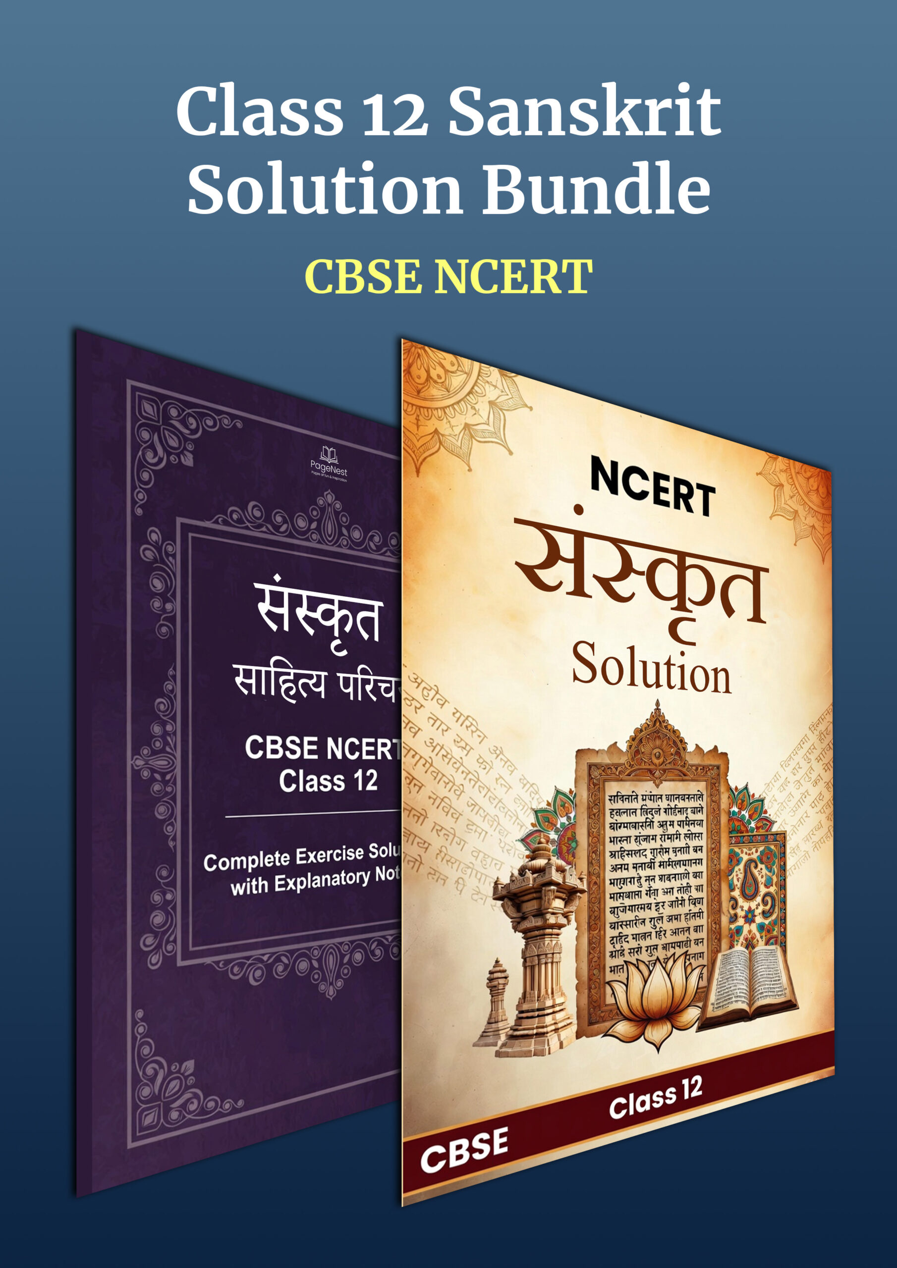 Free CBSE Class 12 Sanskrit NCERT Solutions Bundle (2025-26) | Bhaswati & Shaswati Part 1 & 2