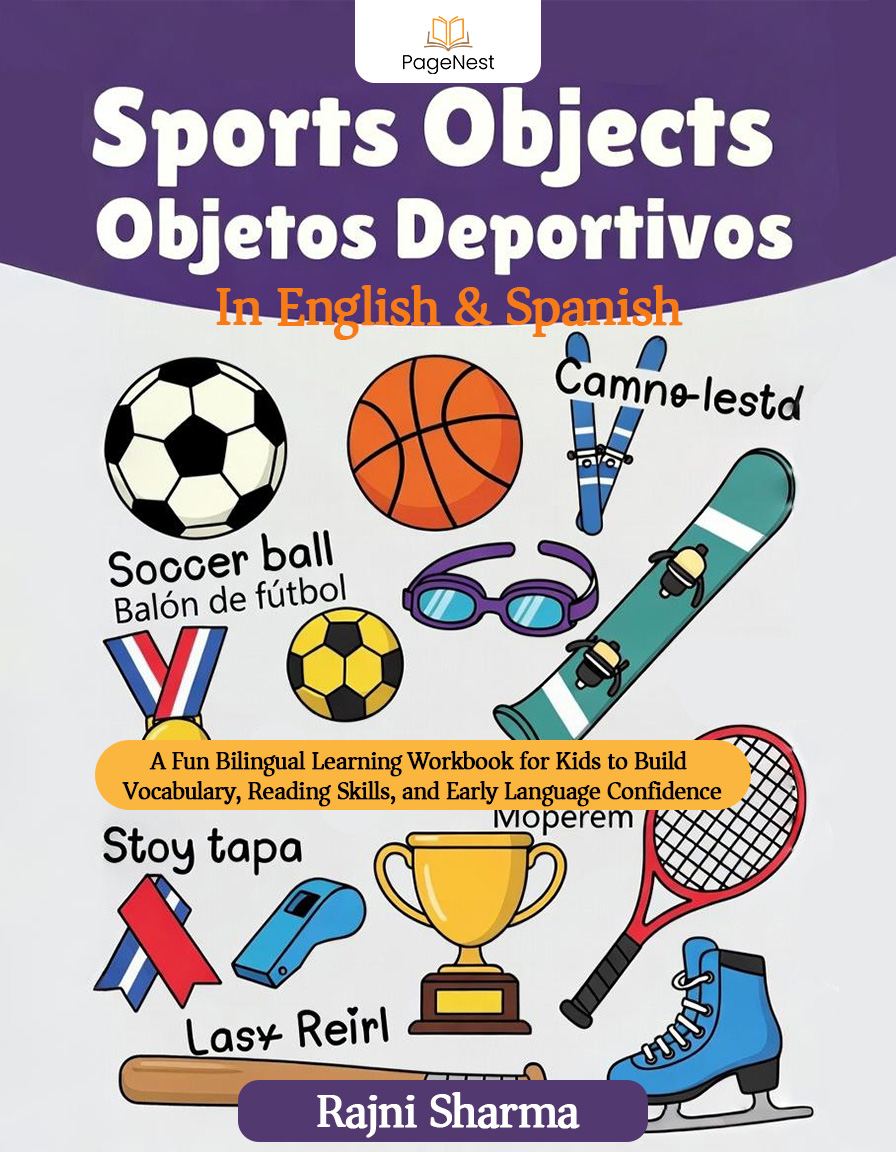 Bilingual Sports, School, Everyday objects worksheets - Image 2