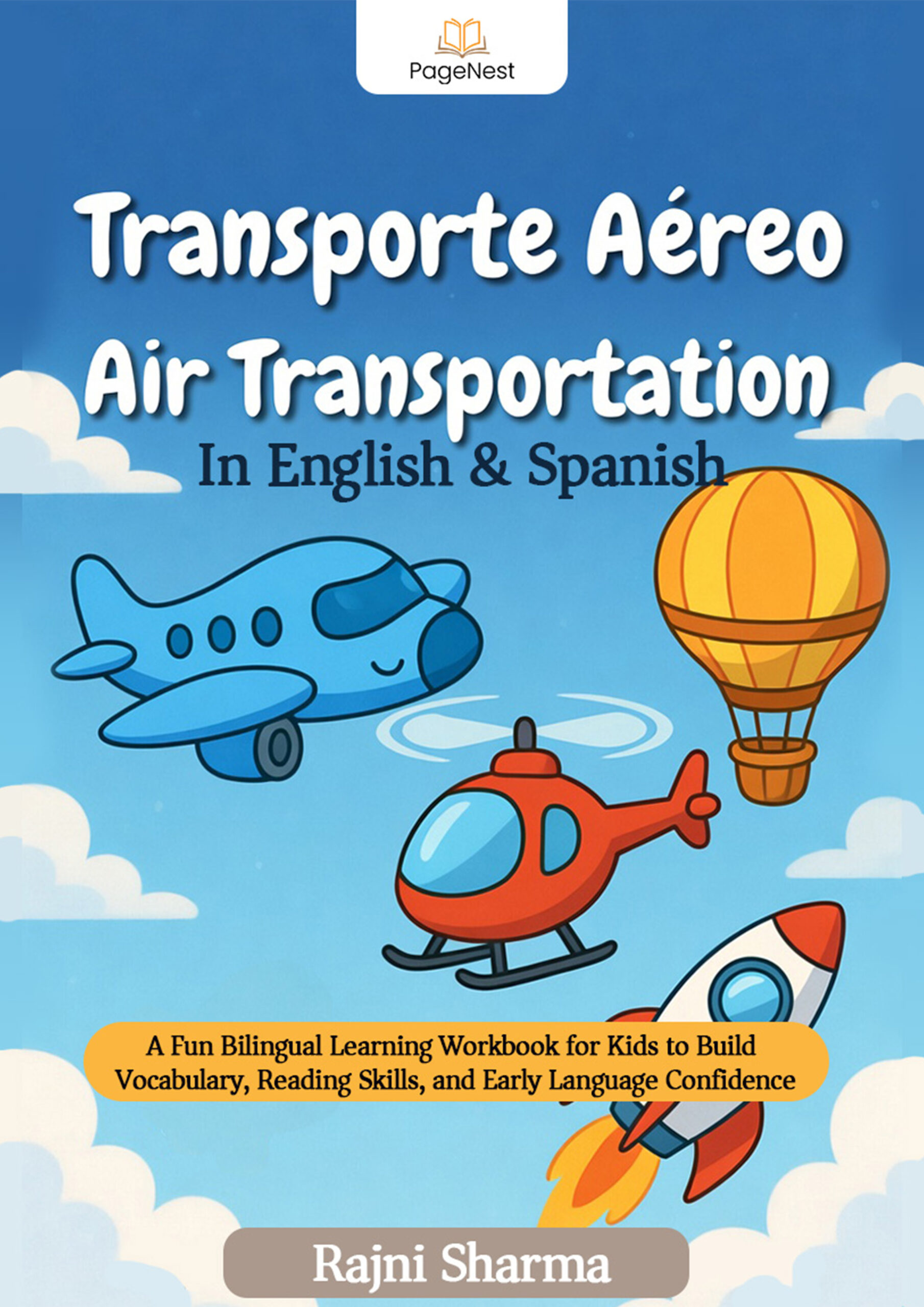 Air Transport Worksheets for Kids (English–Spanish Printable)