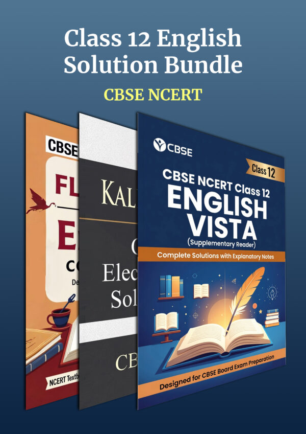 CBSE NCERT Class 12 English Solutions Bundle – Flamingo, Vistas & Kaleidoscope | Complete Exercise Answers | 2025-26 Edition